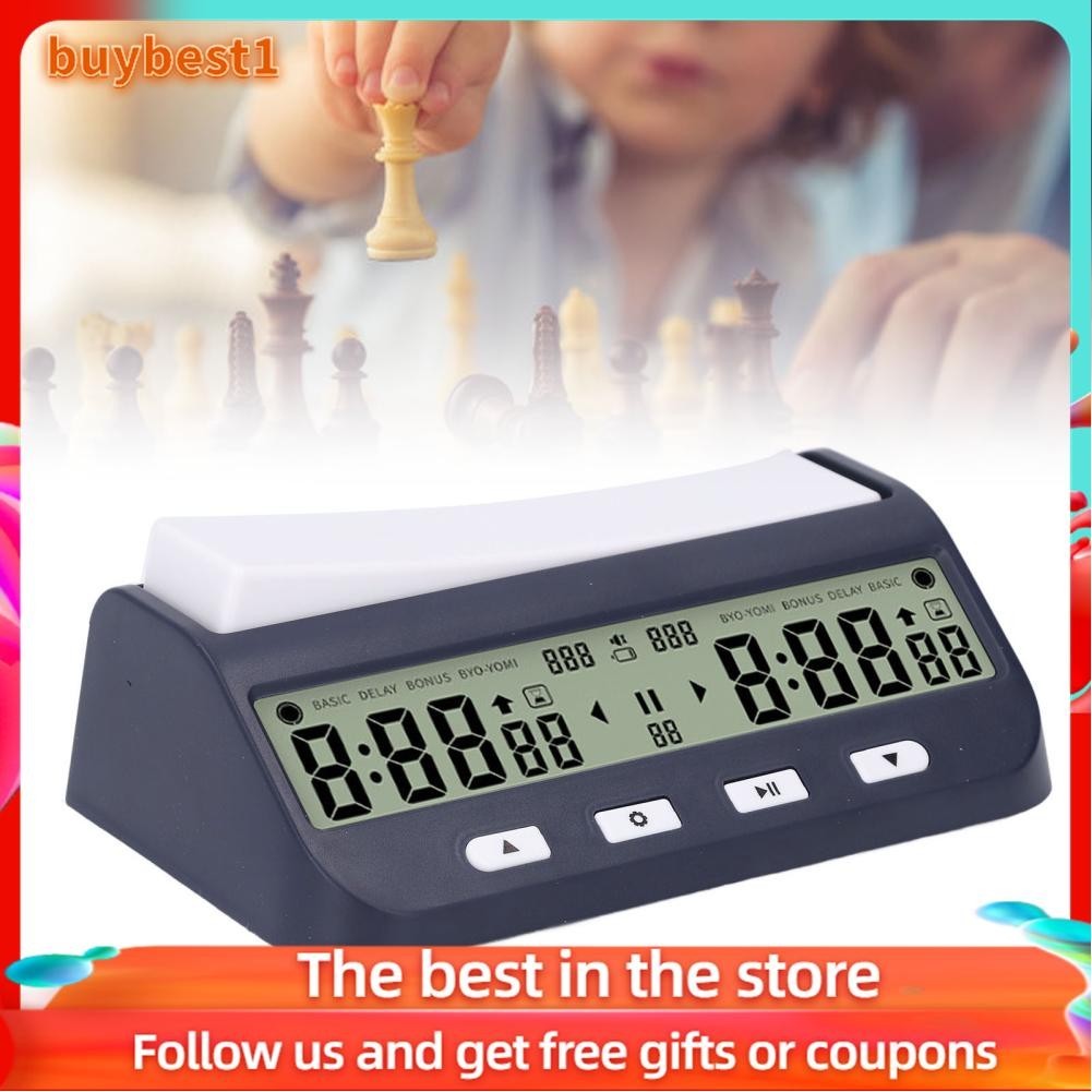 Buybest1 Chess Clock Timer Competition Count Down Up Digital for Board ...