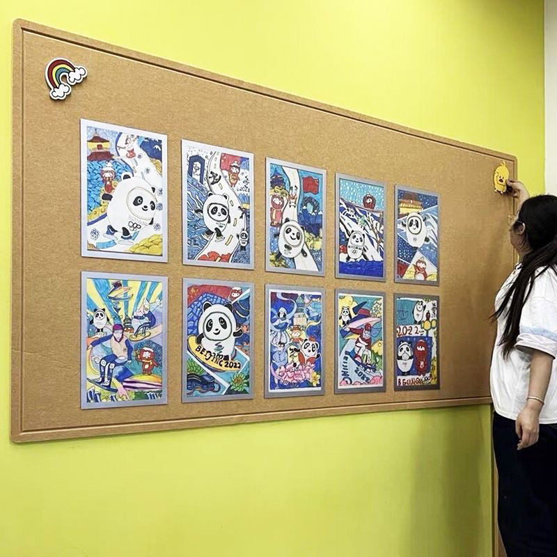 Felt Wall Stickers ins Nordic Perforated Board Own Kindergarten ...