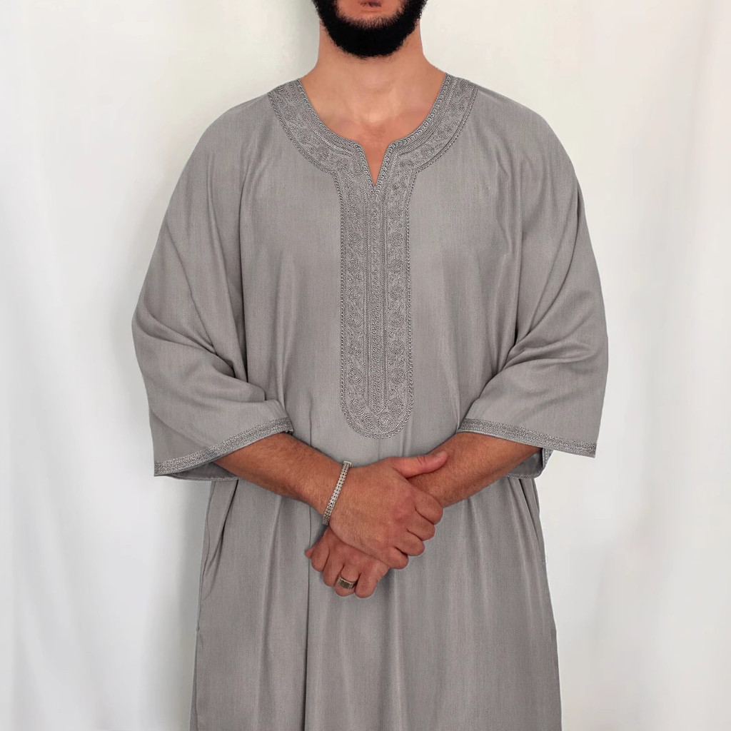 Colwao Raya 2025 Jubah Prayer Robe Ramadan Raya Men'S Clothing Muslim ...