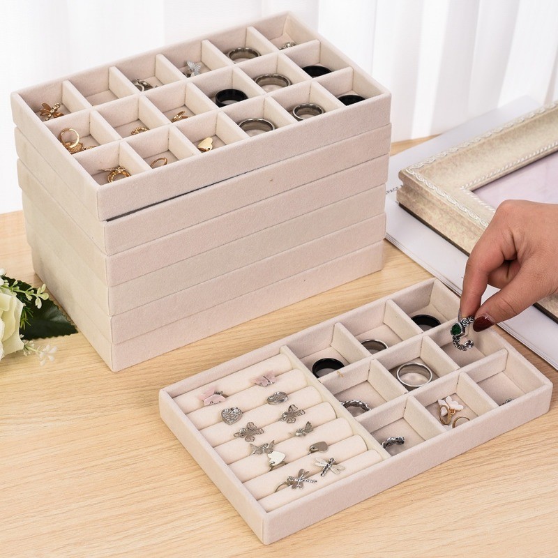 1 Pc Jewelry Display Holder Jewelry Storage Box for Rings, Necklaces ...