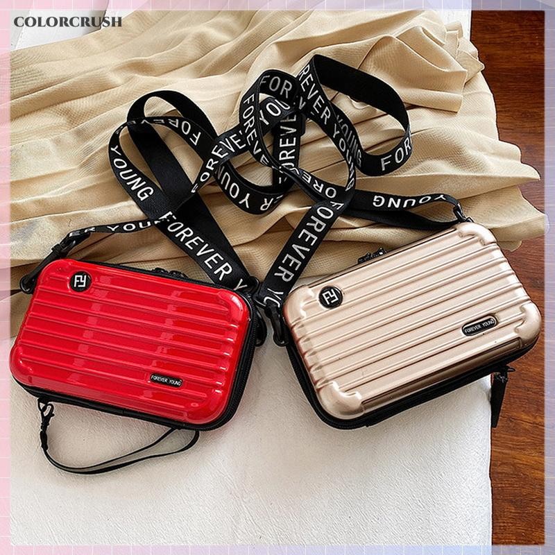 Colorcrush Portable Storage Bag Case Mini Hard Shell Makeup Handbag ...