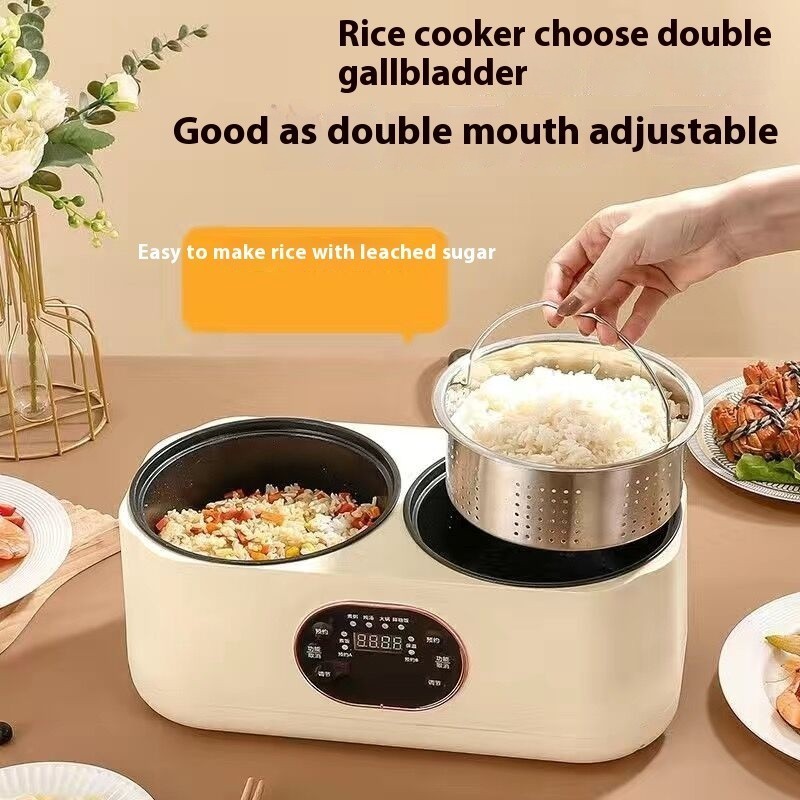 Double-gallbladder Rice Cooker Automatic Multi-Function Rice Electric ...