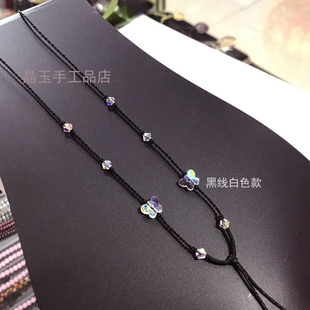 Pure Hand-woven 1mm Thin Style Ladies Gold Jadeite Gold Inlaid Jade ...