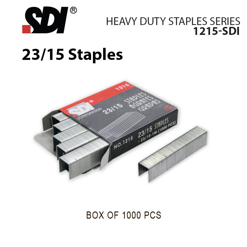 SDI 1215-SDI Heavy Duty Staples (1000 pcs/box) | Shopee Malaysia