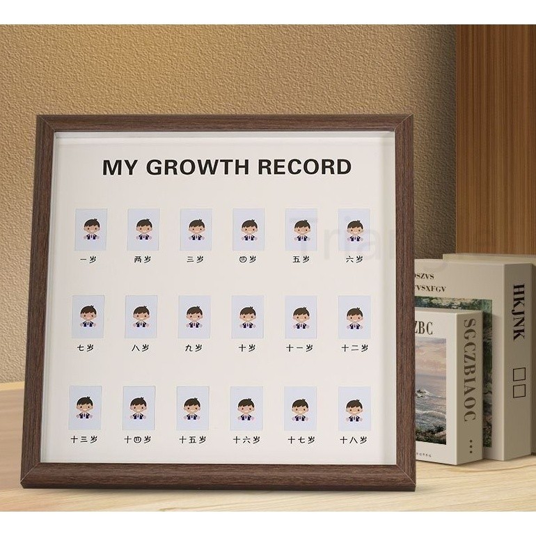 Growth Photo Frame Home Decoration ins Style Children Growth Record ...