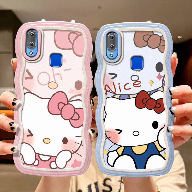 3D Wavy Edge casing For VIVO Y52 Y55 Y66 Y71 Y71i Y72 Y75S Y76 Y76S Y77 ...