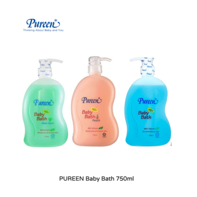 Pureen Baby Bath (750ml) | Shopee Malaysia