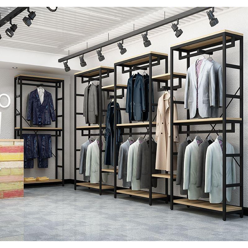 Clothes Rack Clothing Store Display Shelf Bold Drying Hanging  80CM-400CM/Clothes hanger/clothing storage rack