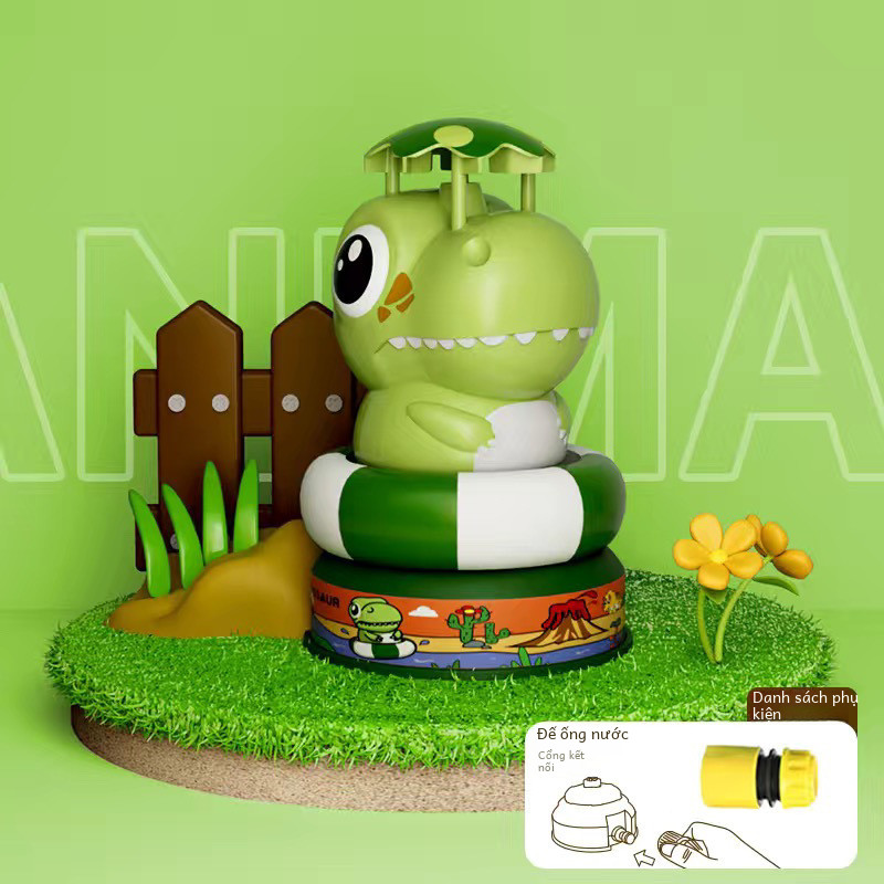 Flying Water Toys Animal Water Spray Rocket Flying Water Toys Rotating Children Lifting Summer