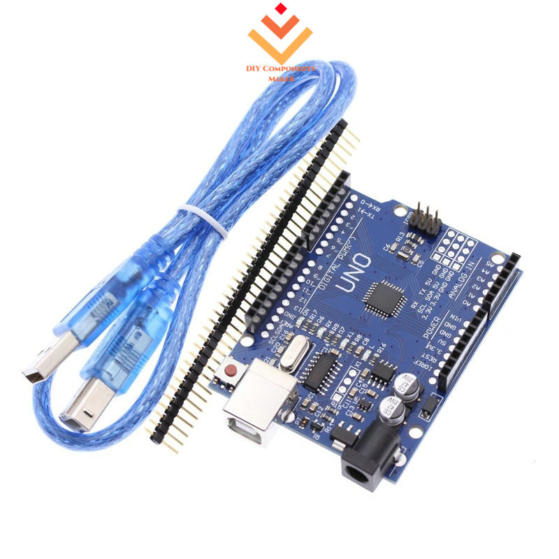 UNO R3 Compatible Board ATmega328 for Arduino+ USB CABLE | Shopee Malaysia