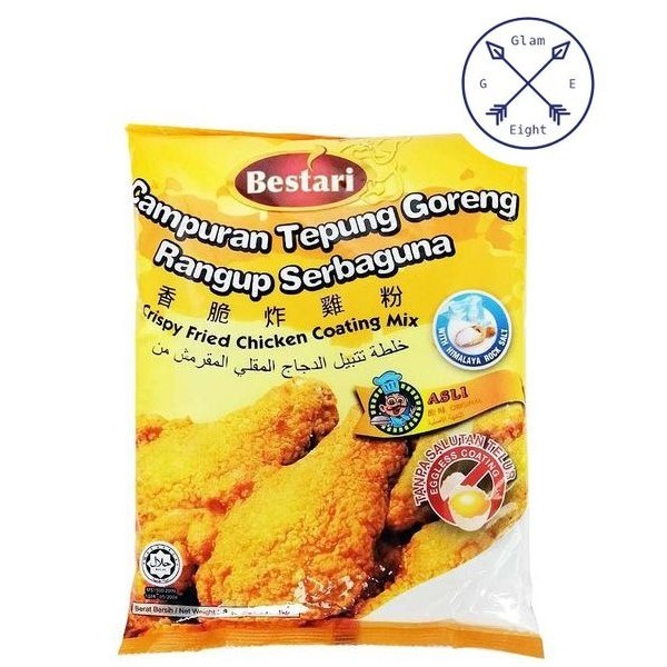 Bestari Crispy Fried Chicken Coating Mix 1kg | Shopee Malaysia