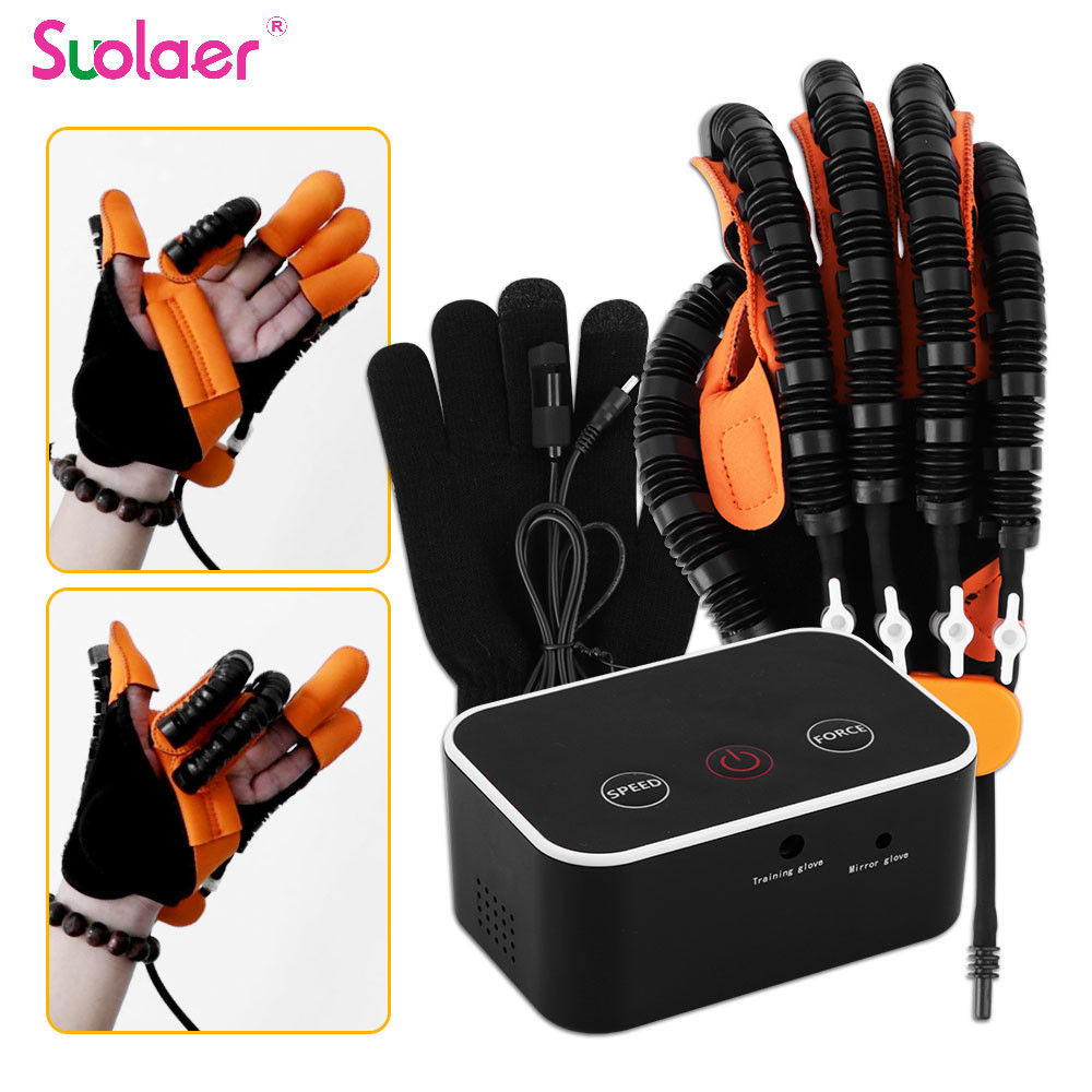 Hand Rehabilitation Robot Physiotherapy Gloves Hemiplegia Device Stroke ...