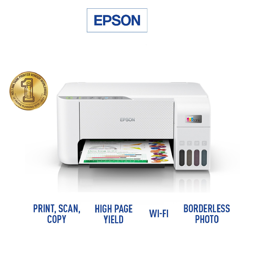 Epson L3250/ L3256 Ecotank All-In-One Wifi Ink Tank Printer | Shopee ...