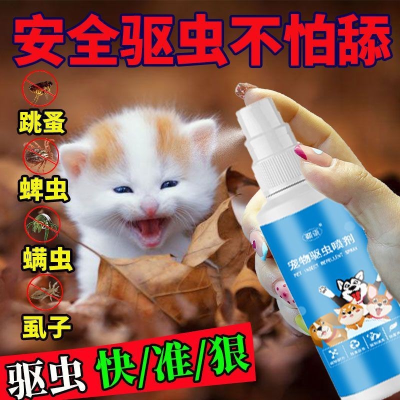 Cat Insect Repellent Medicine Kitten Body Insecticide Kitten Outer ...