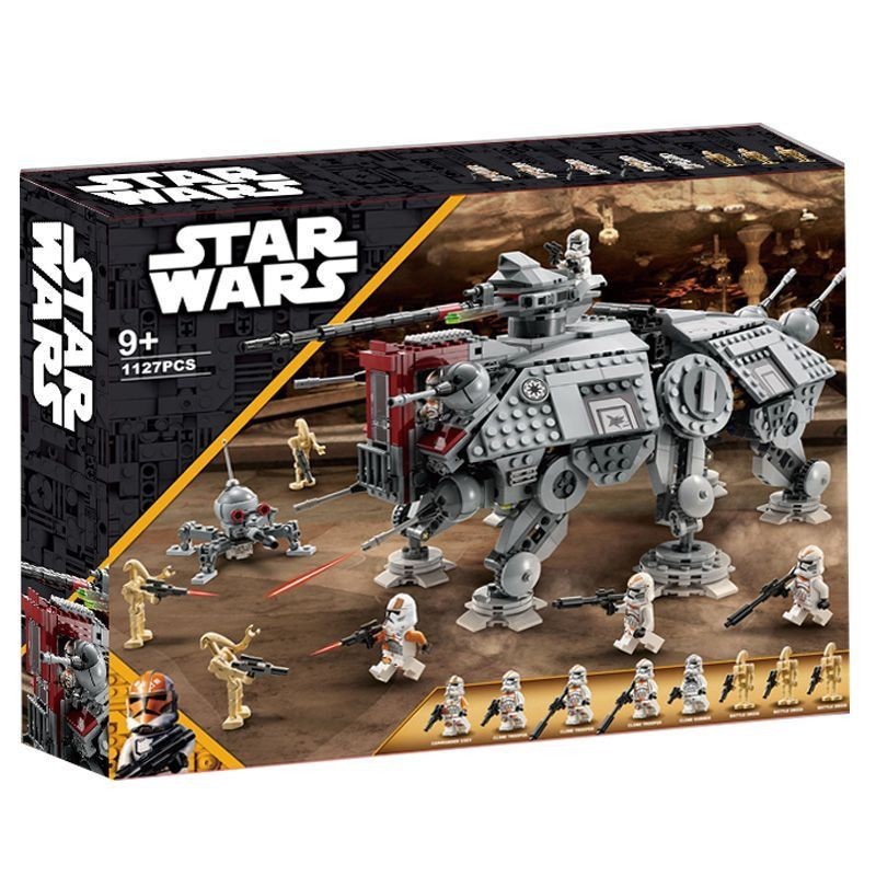 New Product Compatible Lego Building Blocks Star Wars Series AT-TE ...