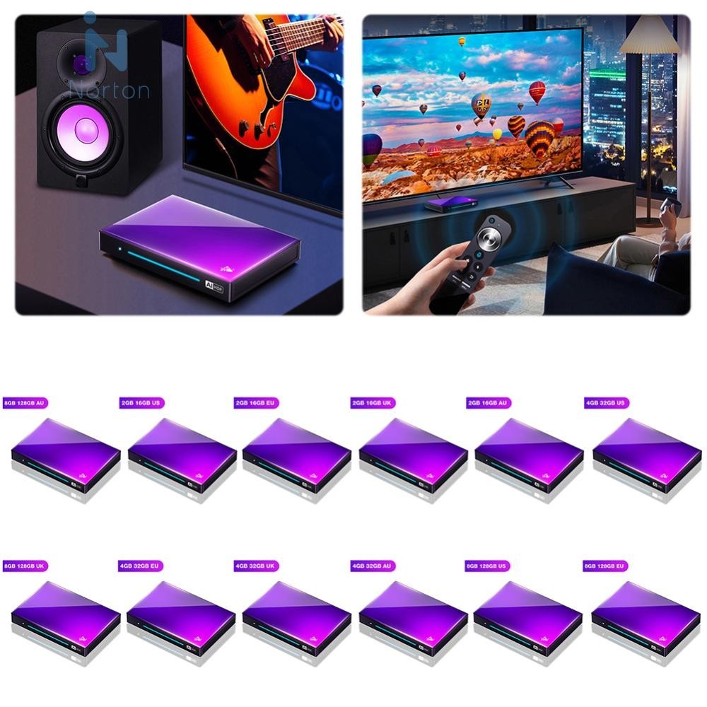 Set Top Boxes for Android 14 HD Media Player 8K for Android TV Box ...
