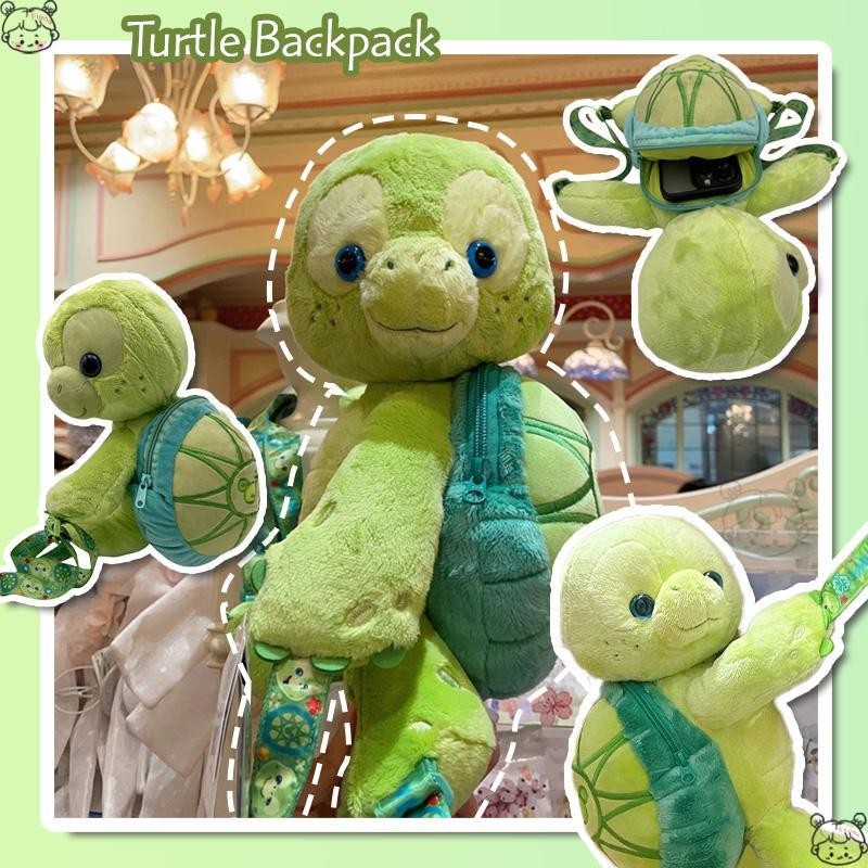 Cartoon Turtle Shape Schoolbag Turtle Shell Plush Toy Backpack ...
