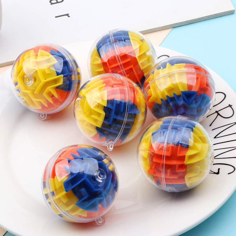 Labyrinth Roll-On Educational Toys Rubik's Cube Labyrinth Game 3d Ball ...