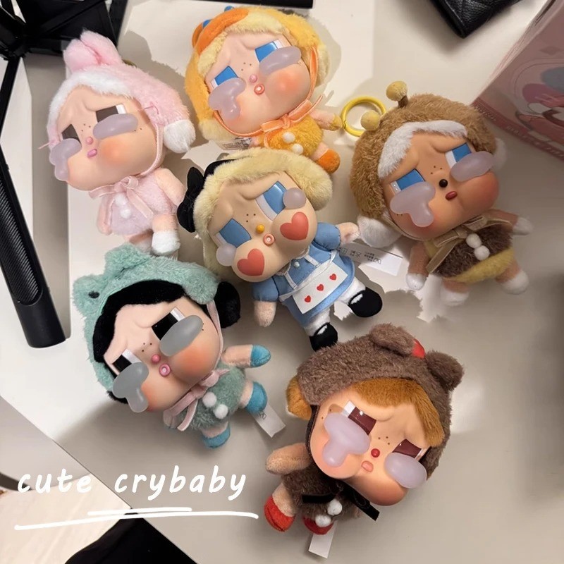 CRYBABY Crying Again Series Vinyl Plush Blind Box Figure Set 12 Designs ...