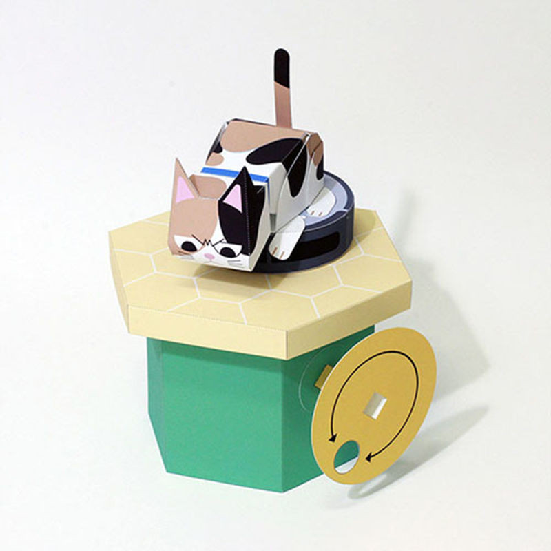 Kai Nakamura Japanese Transmission Movable Paper Toys, Incredible Paper ...