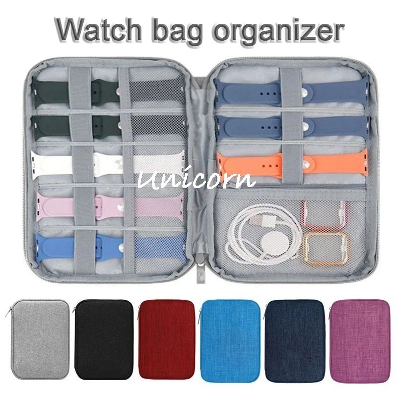 Watchband box for Apple Watch strap case data cable Travel smart watch ...