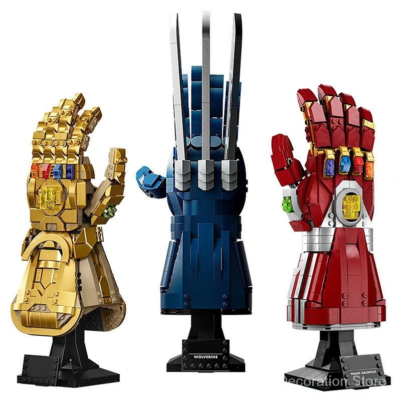 Iron Man Nano Gauntlet Infinity Gauntlet Wolverine Adamantium Claws Set ...