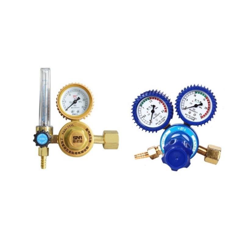 Argon Regulator Copper Pressure Reducing Valve Shock Proof Oxygen ...