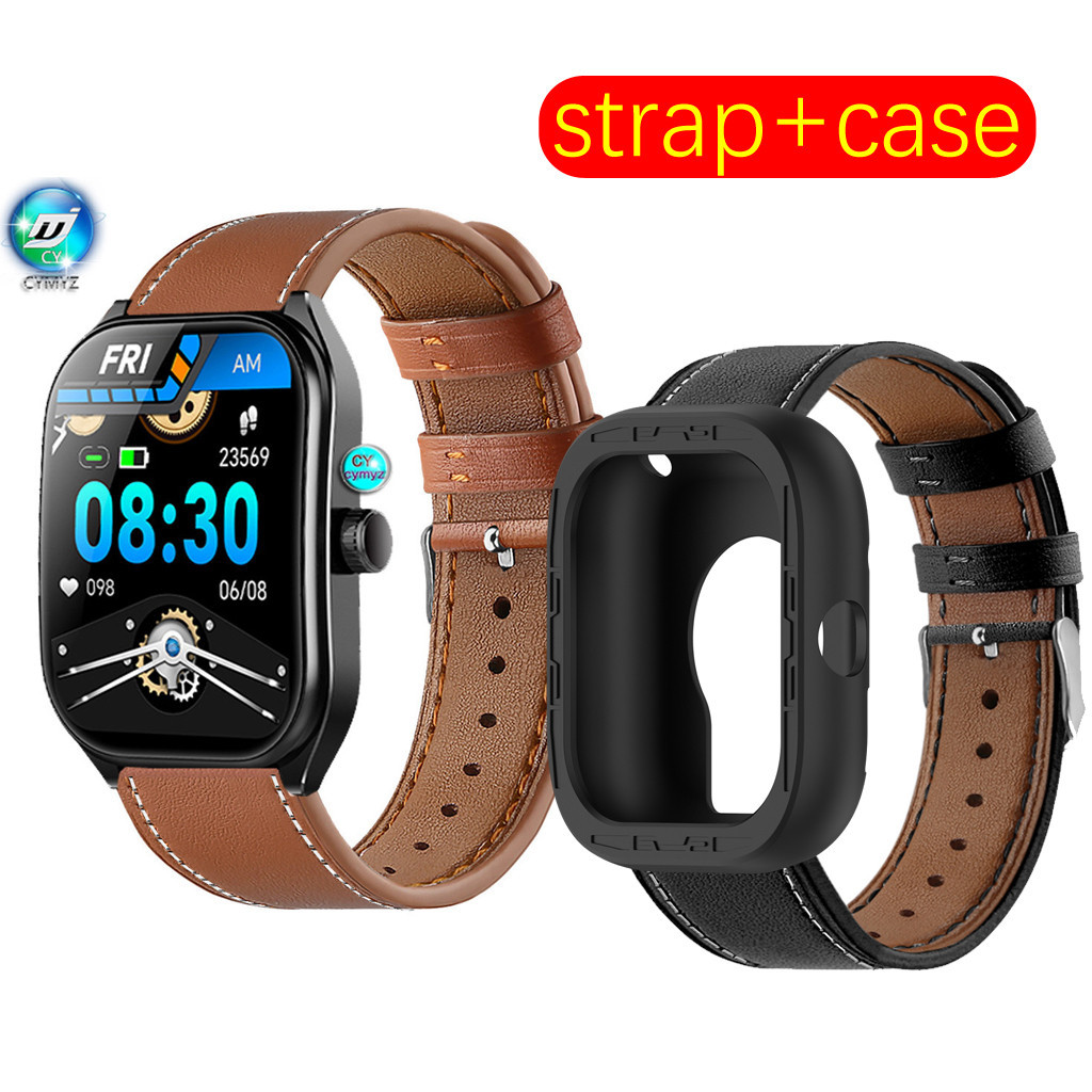 for Gloryfit Curve strap leather strap Gloryfit Curve Smart Watch strap