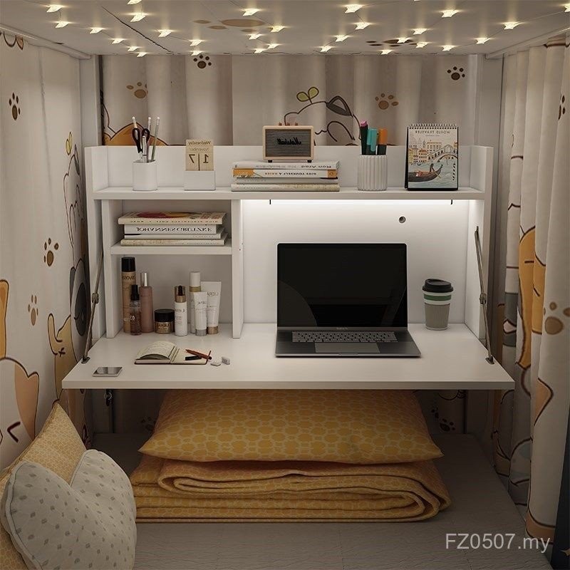 Dormitory Dormitory Computer Desk Lower Bunk Small Desk Folding Table ...