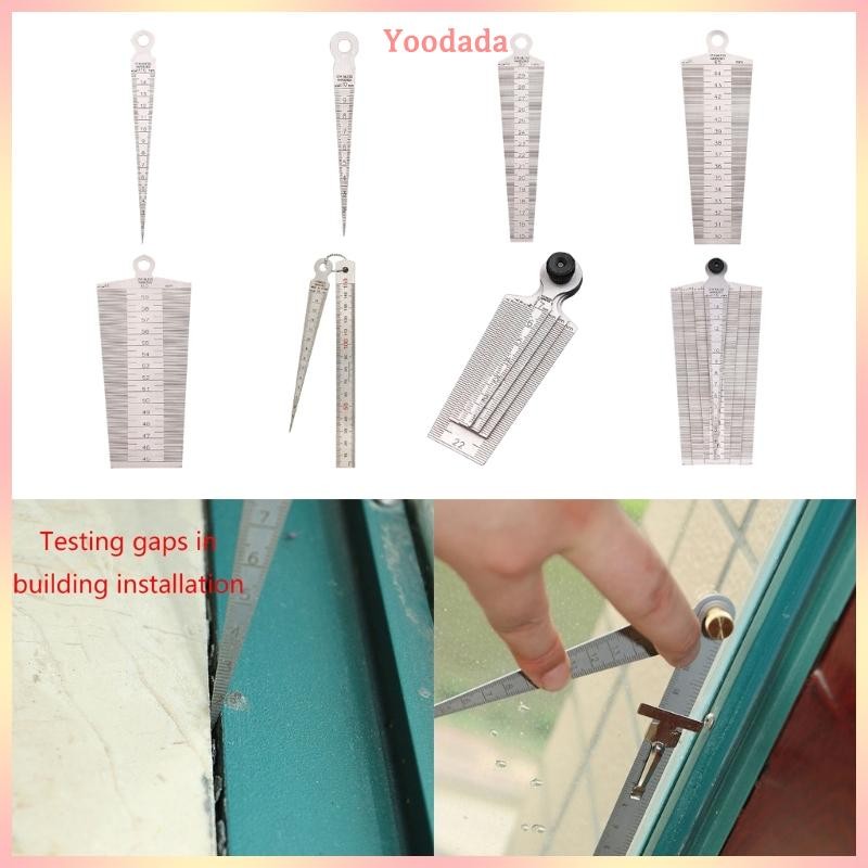 Yoo Clearance Ruler Taper Gauge Depth Gap Ruler Wedge Feeler Inner ...