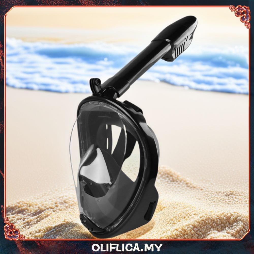 [Oliflica.my] Kids Snorkel Mask Full Face 180 Degree Panoramic View ...