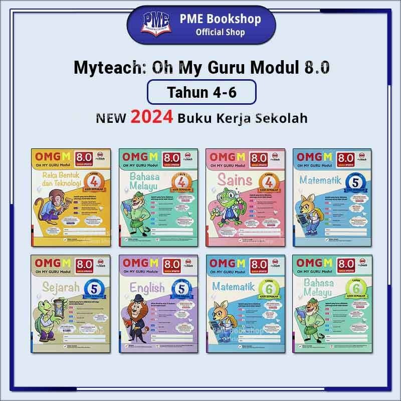 [PME Bookshop] (2024 Buku Sekolah) Myteach: Oh My Guru (OMG) Modul 8.0 ...