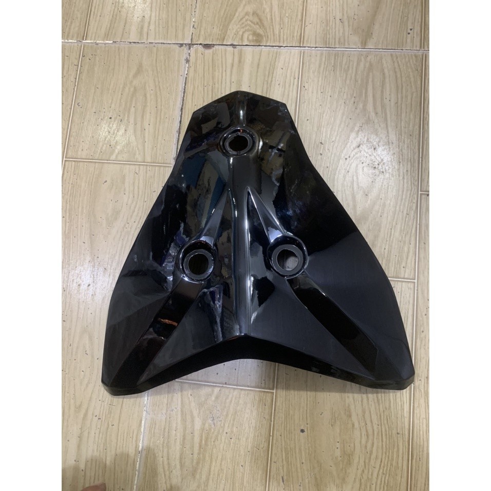 Wave alpha 110cc 3-hole mask, glossy black | Shopee Malaysia