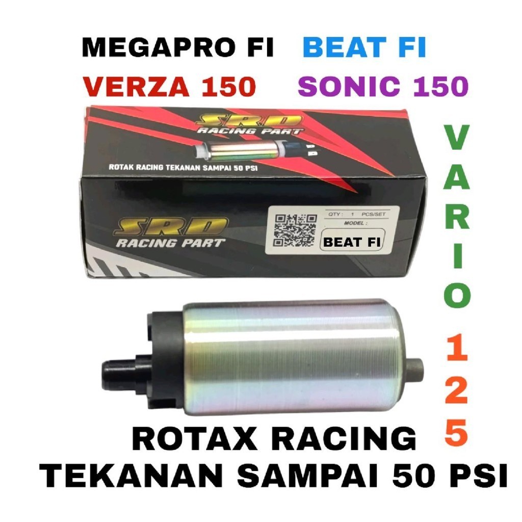 Rotak FUEL PUMP RACING BEAT FI SONIC 150 Photochromic FI VERZA 150 ...