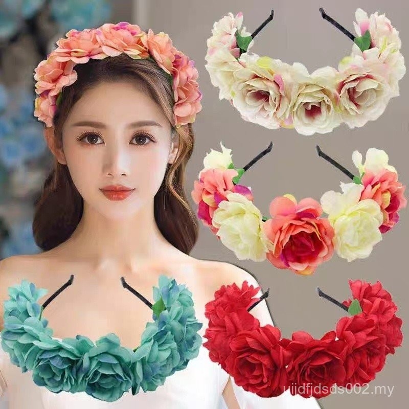 [95% Penilaian Positif] Bunga Rambut Pengantin untuk Penggambaran ...
