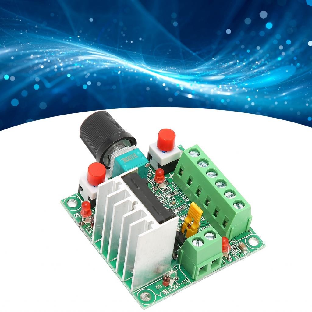 Concon PWM DC Motor Speed Controller 3 Frequencies PCB Board Adjustable ...