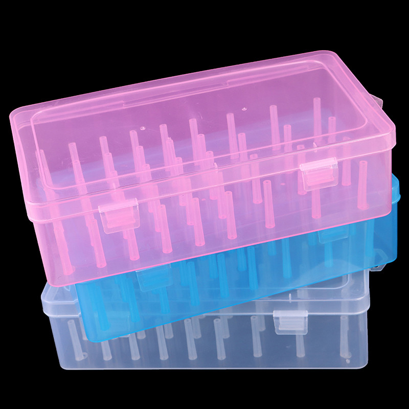 easyturn 42 Spools Sewing Threads Box Transparent Wire Storage ...