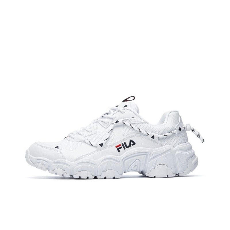 Bonded straight hair FILA Fei Le couple white women s shoes cat claw 1st generation shoes