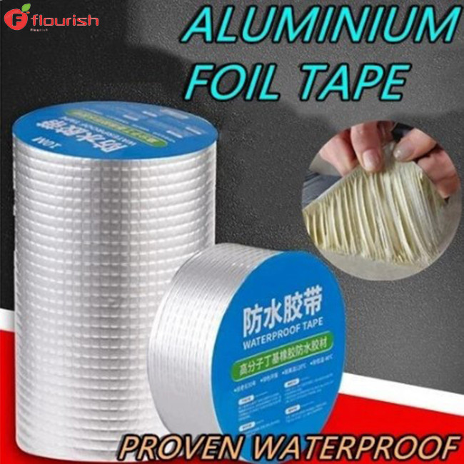 Clearance Price!! Waterproof Butyl Tape Aluminum Foil Super Strong Self 