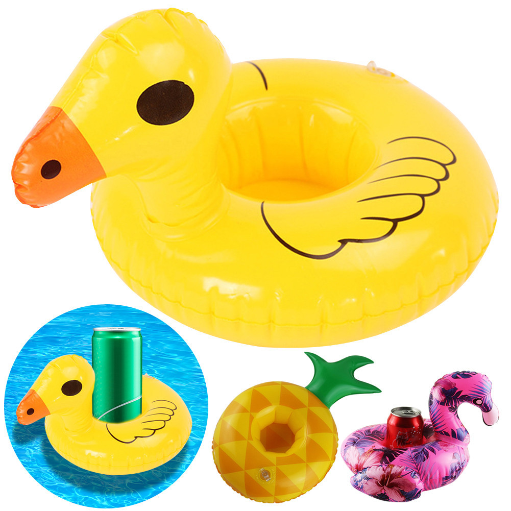 Pool Drink Floaties Inflatable Drink Holders Floating Cup Holders for ...