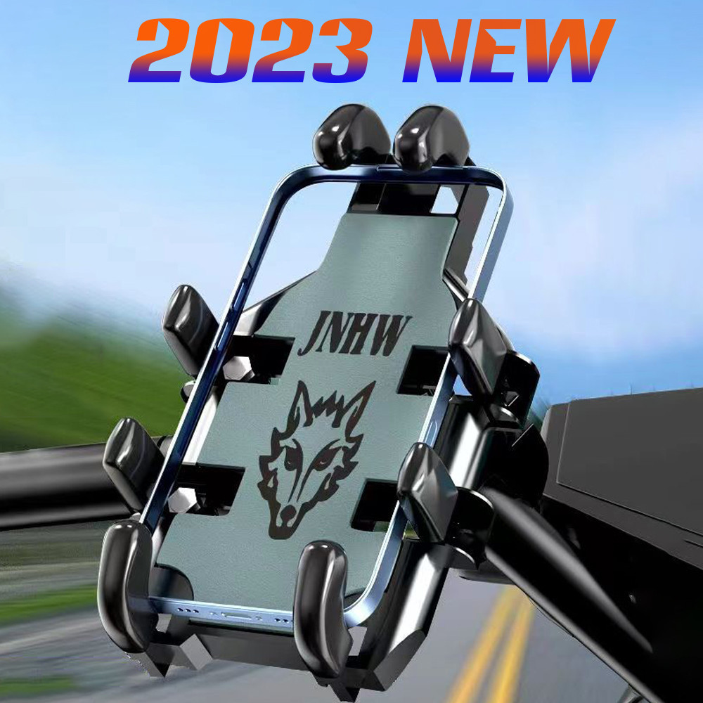 Motorcycle Phone Holder Shock Absorber Handlebar/Rearview Mirror Holder