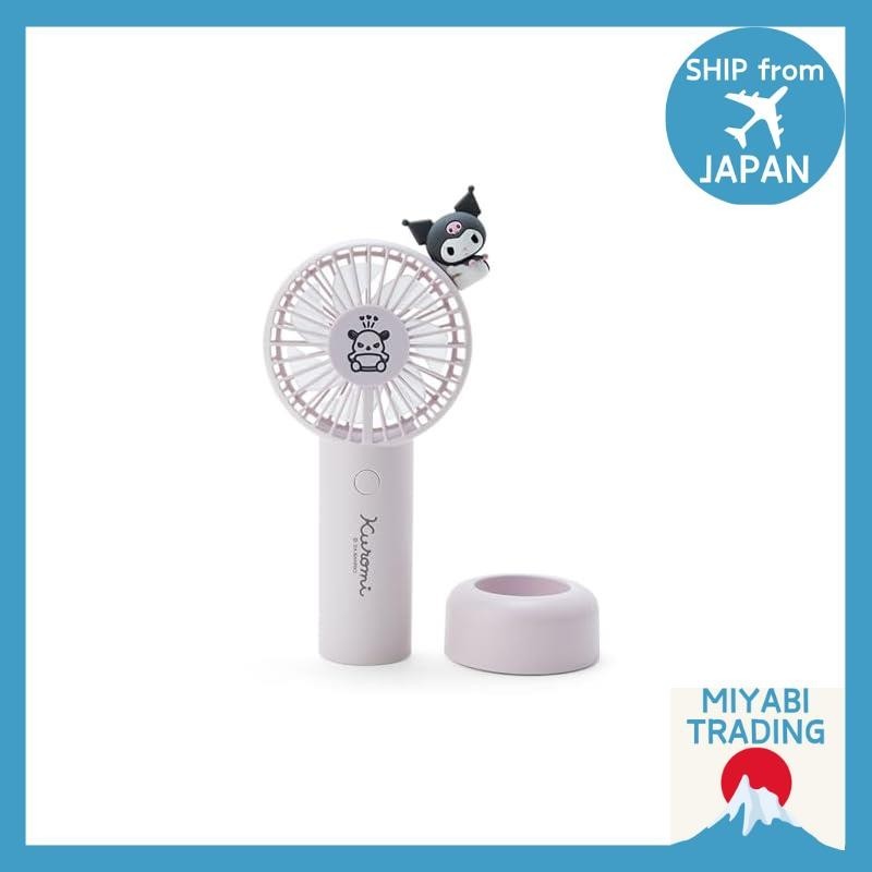 [Ship from JAPAN]Sanrio (SANRIO) 2WAY fan Kuromi Kuromi-chan kuromi 18× ...