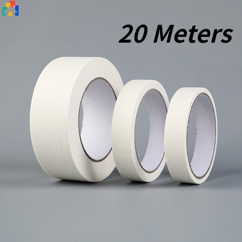 20M/Roll Masking Painter Tape DIY Acid Free Matting Pictures Textured