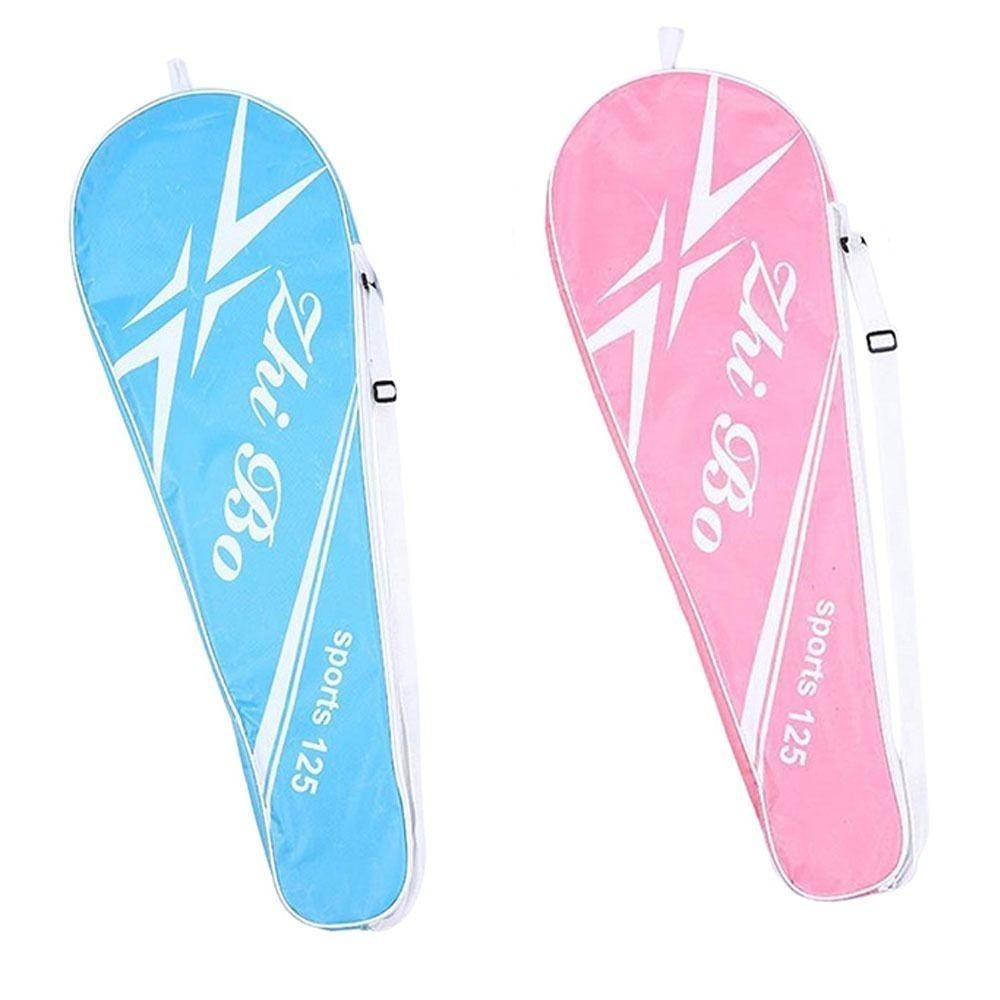 PEASEE Badminton Rackets, Pink Blue Alloy Carrying Bag, Professional ...