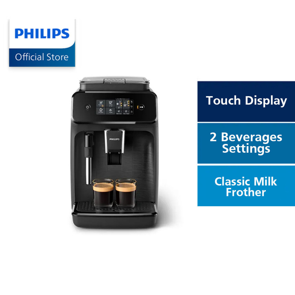 Philips 1200 Series Classic Milk Frother Fully Automatic Coffee Machine ...
