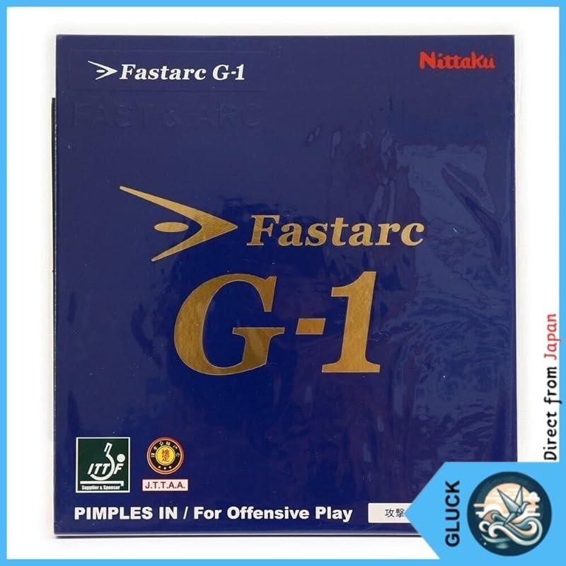 Nittaku Fastarc G-1 Table Tennis Rubber Black Medium [Direct From Japan ...