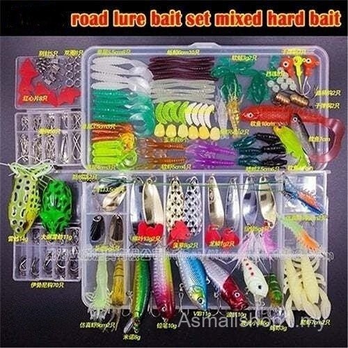 New Set 109/106/101/48/24/23 Unid. Minsnow Batteries Fishing Lures ...