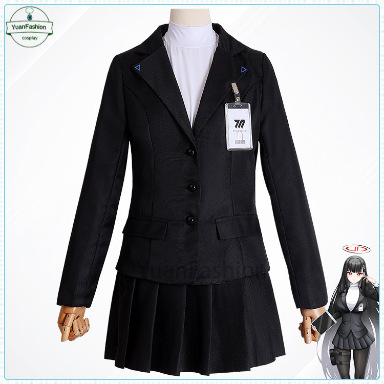 Blue Archive Tsukatsuki Rio Cosplay Costume - High-Quality Restored JK ...