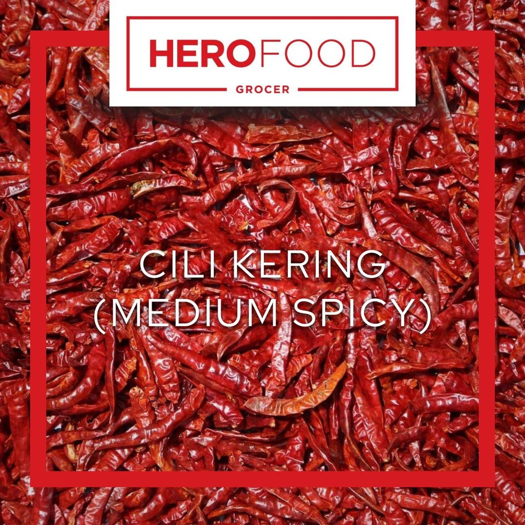 Cili kering / Dry chili (medium spicy) 250g | Shopee Malaysia