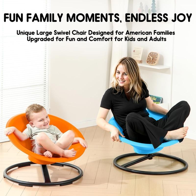 Sensory Spinning Chair For Autistic Kids - Sit And Spin Toy For Motor Skills Development, Green 3 thumbnail image